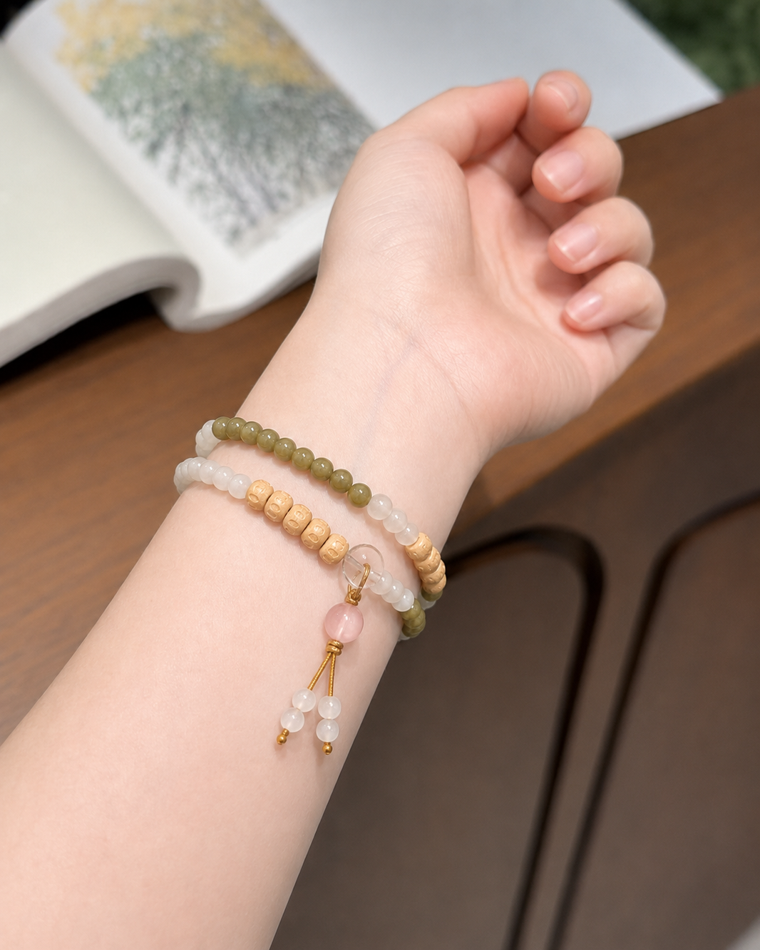 Olive Moon Tassel - image 2
