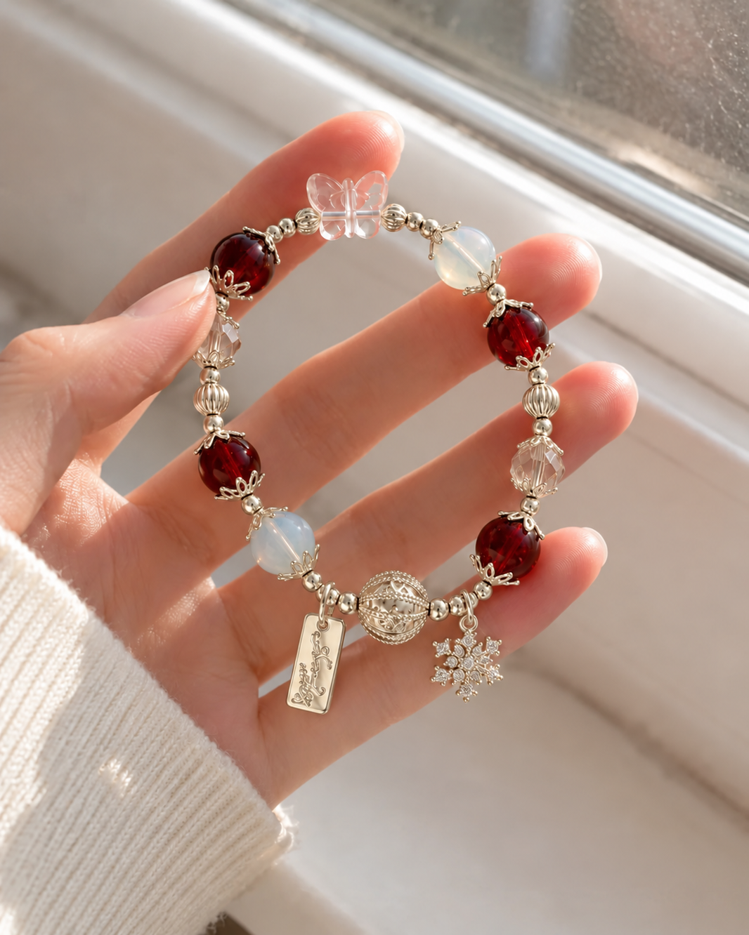 Ruby Frost Butterfly - image 1